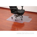 non-slip PVC clear hard floor chair mat office